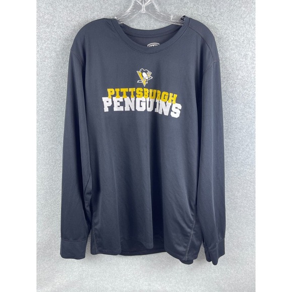 UTS Other - UTS Pittsburgh Penguins Shirt Size XXL Black Long Sleeve Performance Tee NHL